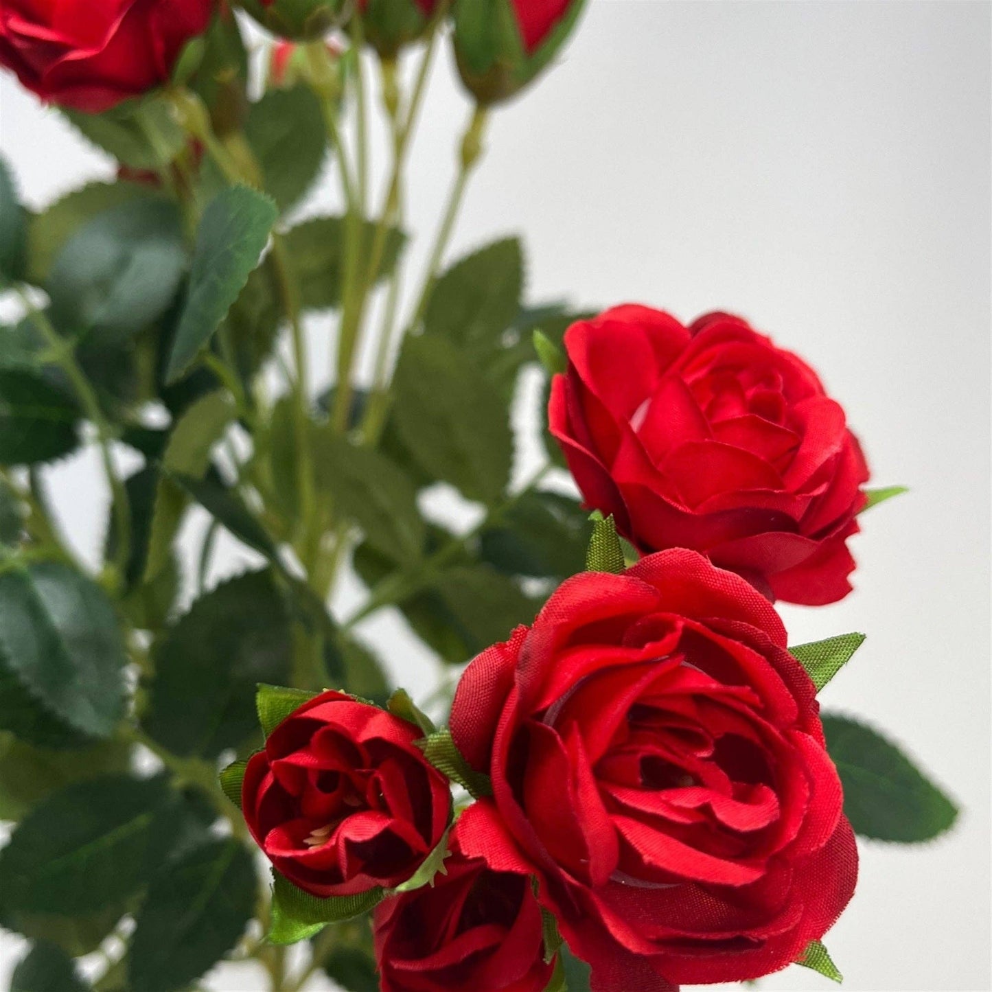 Spray Rose Stem 23" - Red