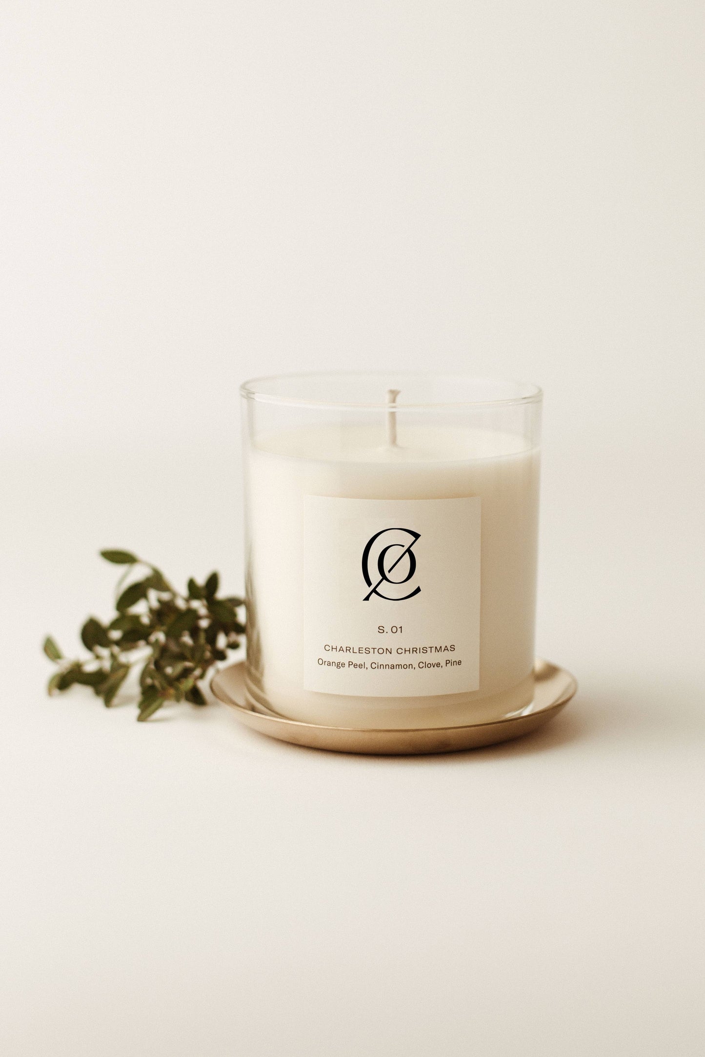 S. 01 Charleston Christmas Soy Candle