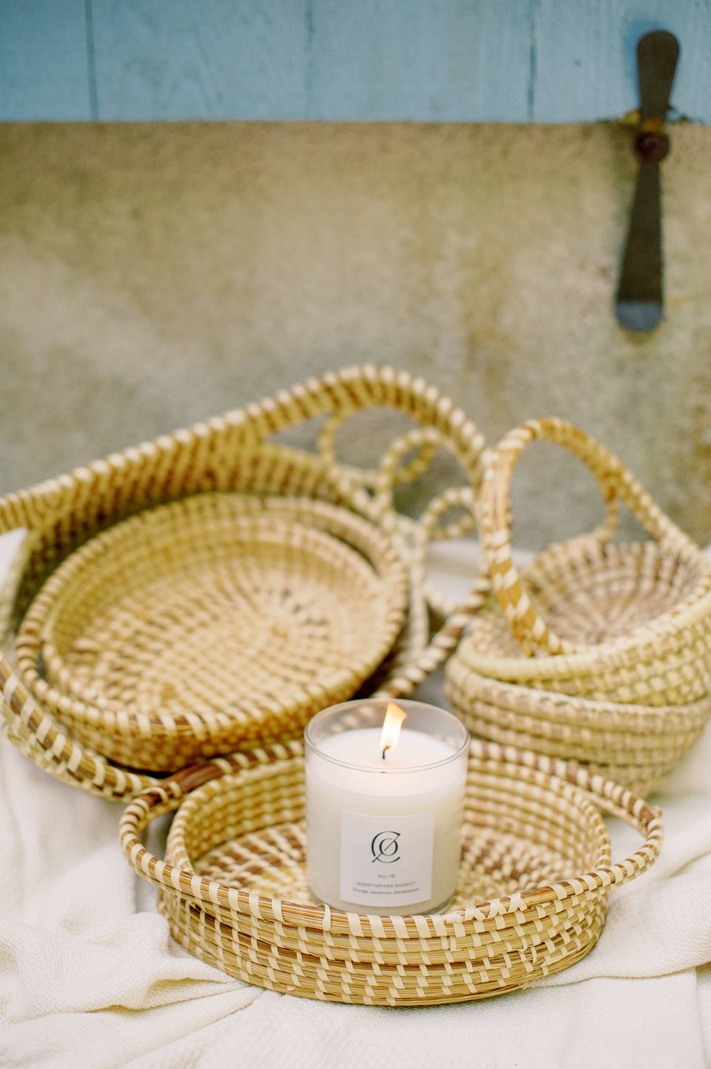 No. 16 Sweetgrass Basket Soy Candle