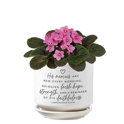 Planter His Mercies Are New Morning
