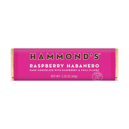 Candy Bar - Dark Chocolate - Raspberry Habanero - 2.25 oz