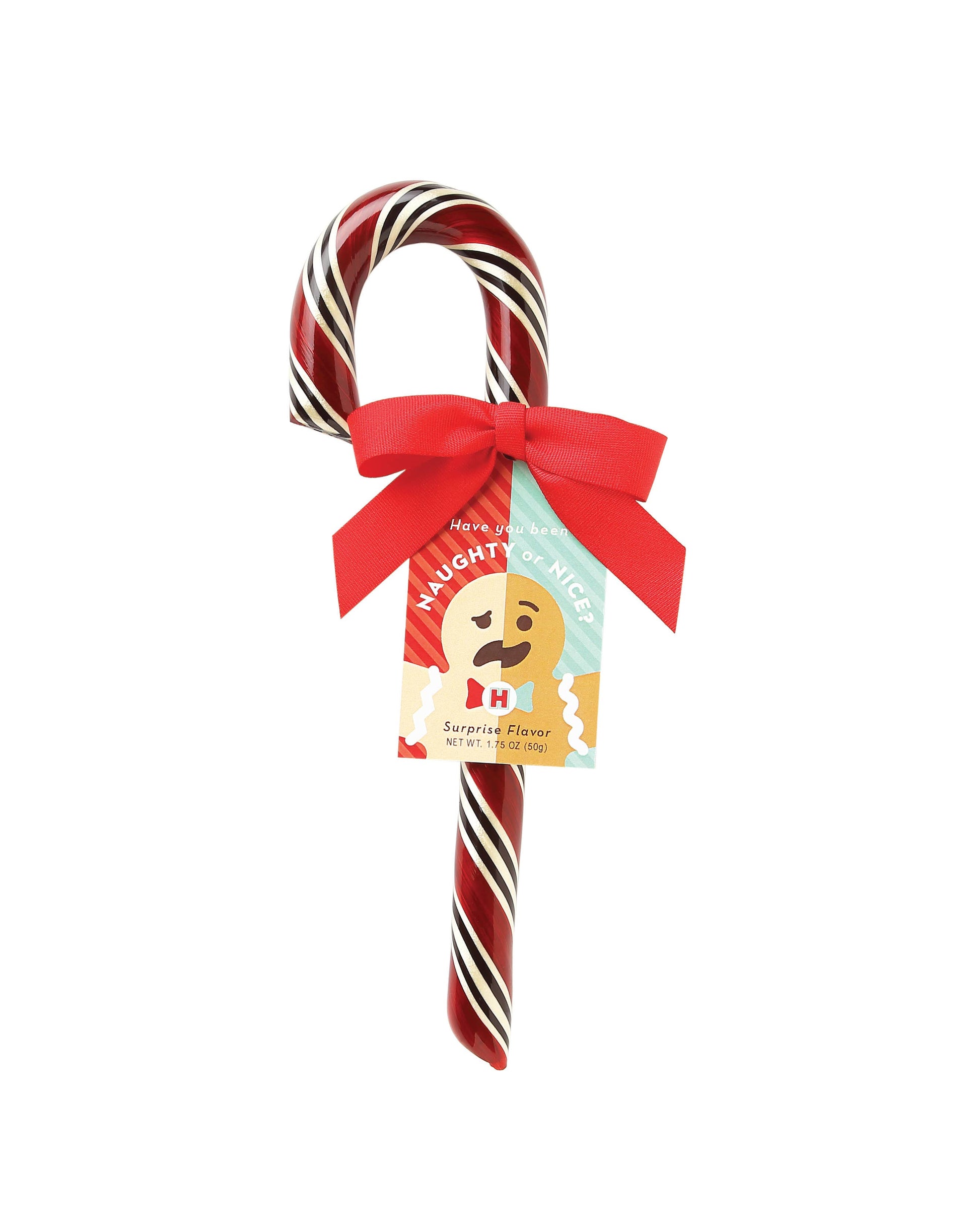 Jumbo Candy Cane - "Naughty or Nice" Surprise Flavor -1.75oz