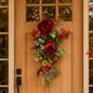 Harvest Hydrangea/Peony Drop 33"