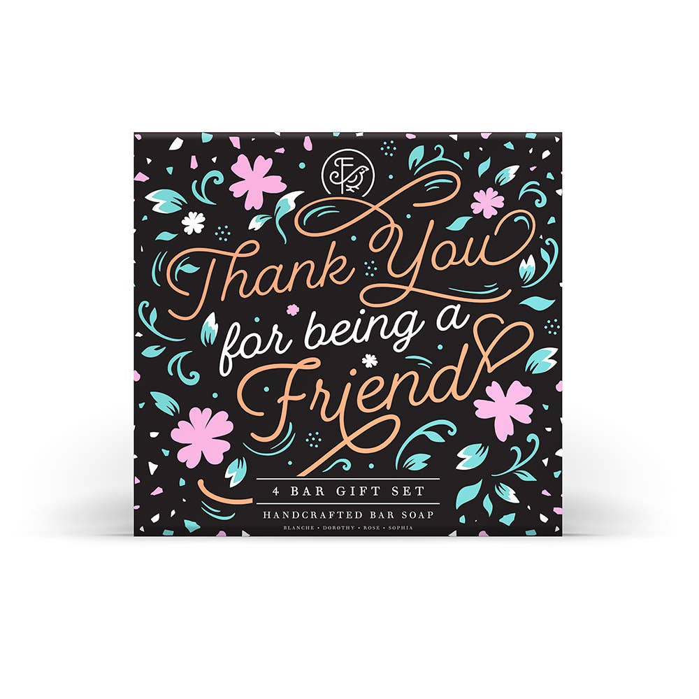 Thank You for Being a Friend 4 Bar Bath & Body Gift Set