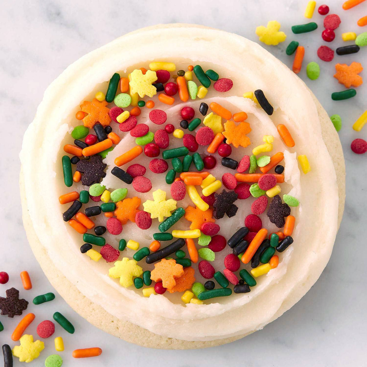 Finest Buttercream Iced Sugar Cookie & Leaf Sprinkles 2.25oz