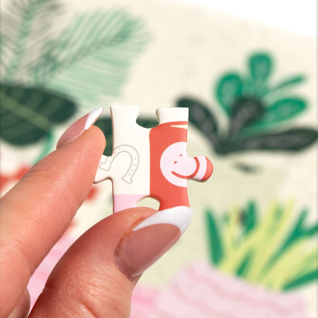 Potted Plants - 400 Piece Panoramic Jigsaw Puzzle