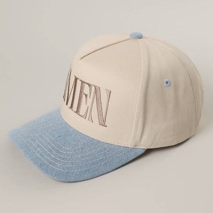 AMEN Embroidery Two-Tone Trucker Hat