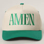 AMEN Embroidery Two-Tone Trucker Hat