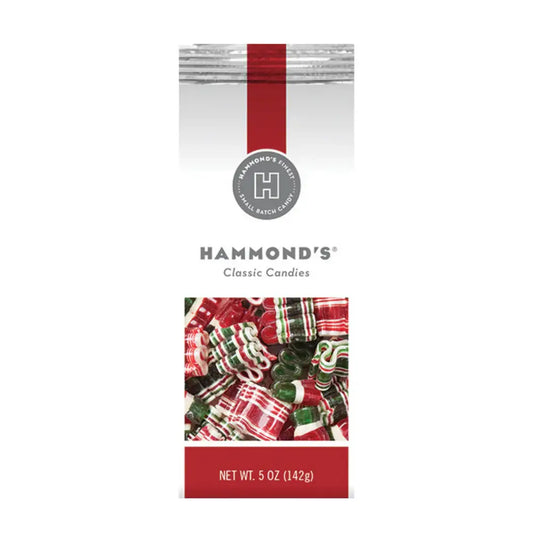 Classic Candy - Mini Ribbons - Holiday Mix  - 5 oz Gift Bag