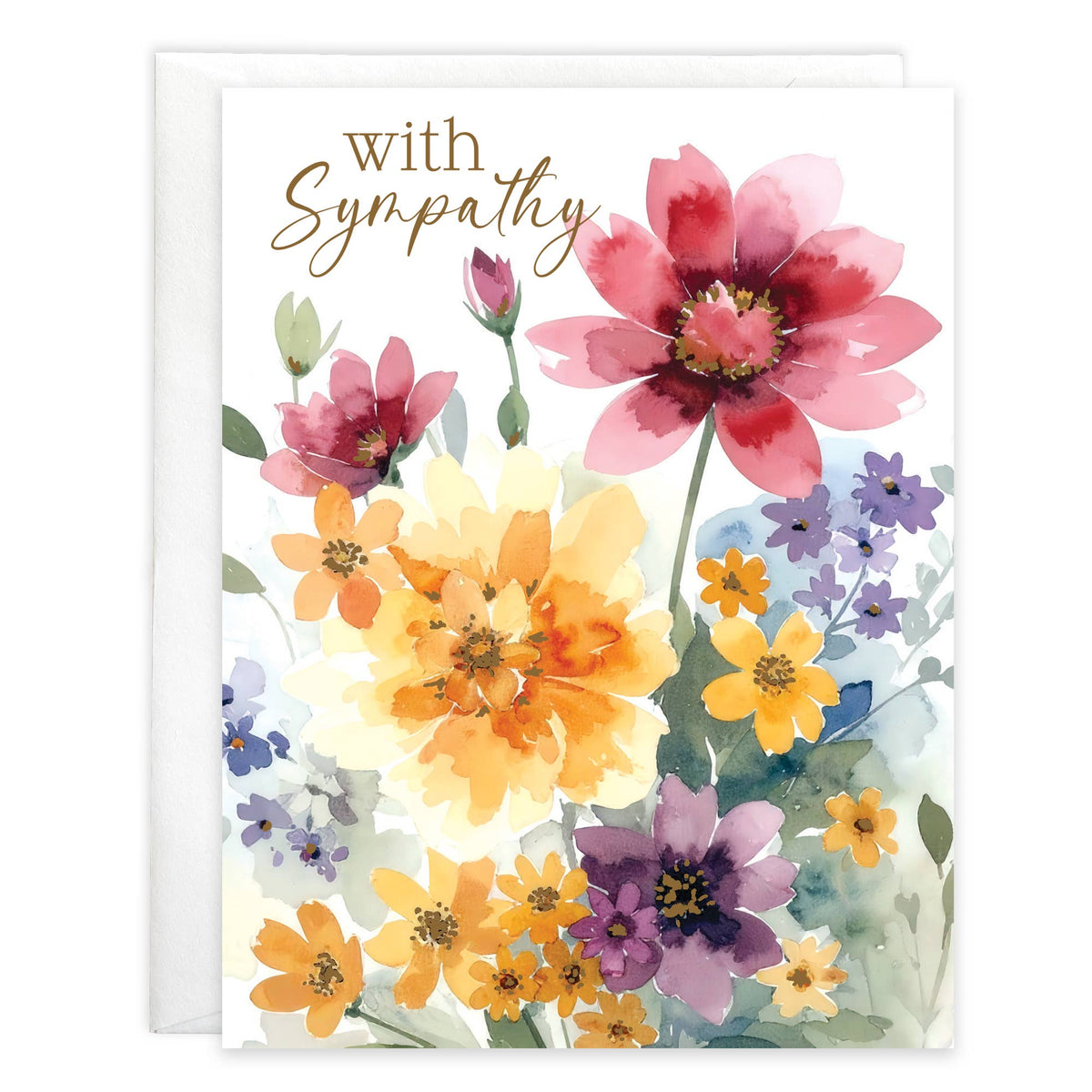Sympathy Greeting Card - Sympathy Garden