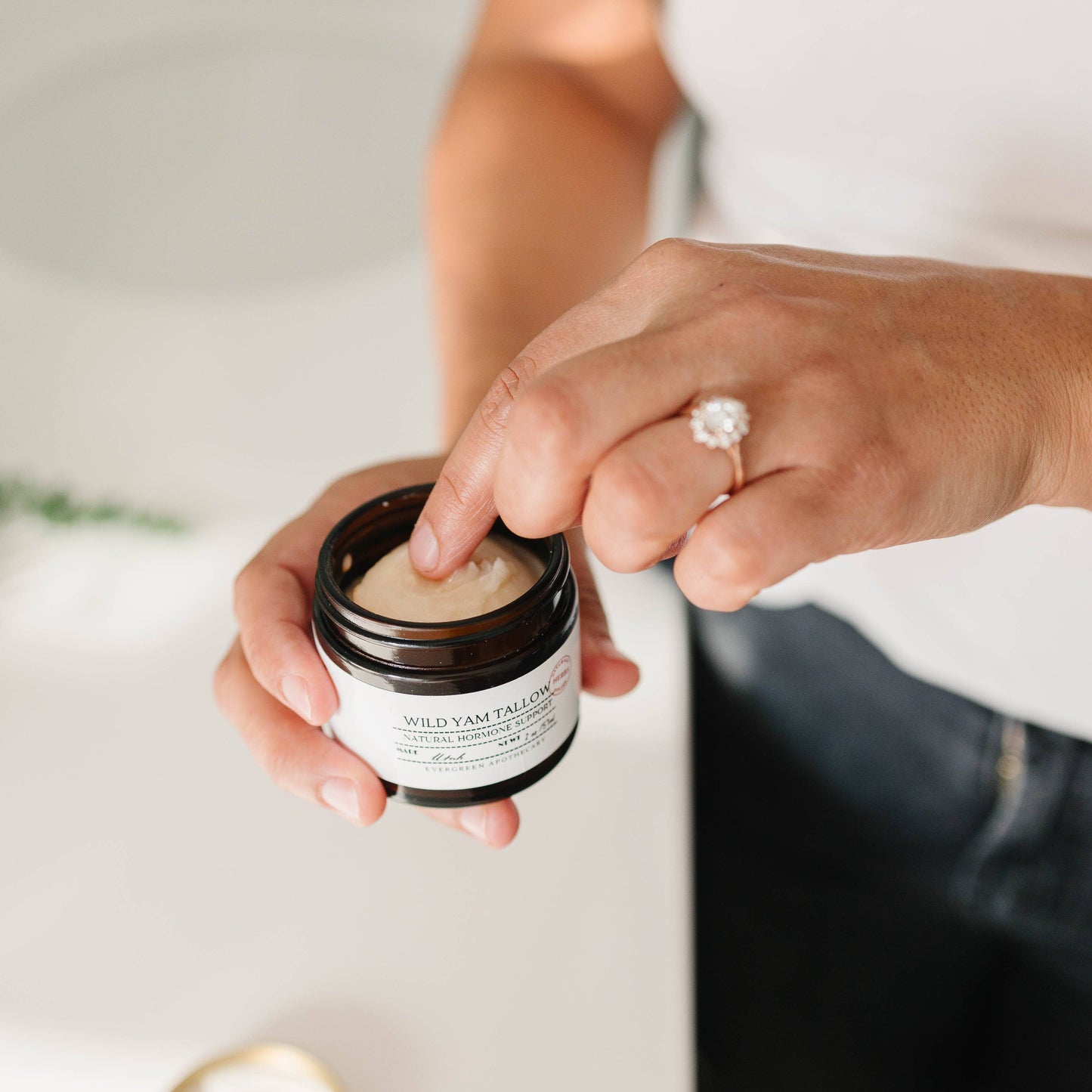 Wild Yam Tallow (made with lady may tallow)