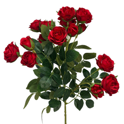 Spray Rose Stem 23" - Red