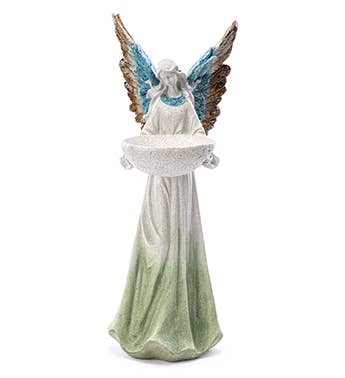 Angel Figurine with Bowl