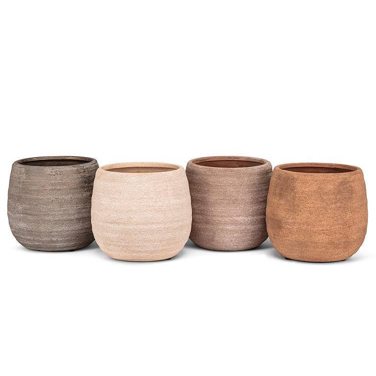 Coarse Texture Planter-5"H