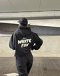 Fashionable Sports Hooded Sweatshirt Two-Piece Set