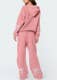 Trendy Casual Long Sleeve Loose Hoodie & Wide Leg Pants Set