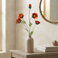Wild Poppy Spray x5 - 29" - Burnt Orange