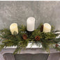 Real Touch Mixed Cedar Centerpiece 32"