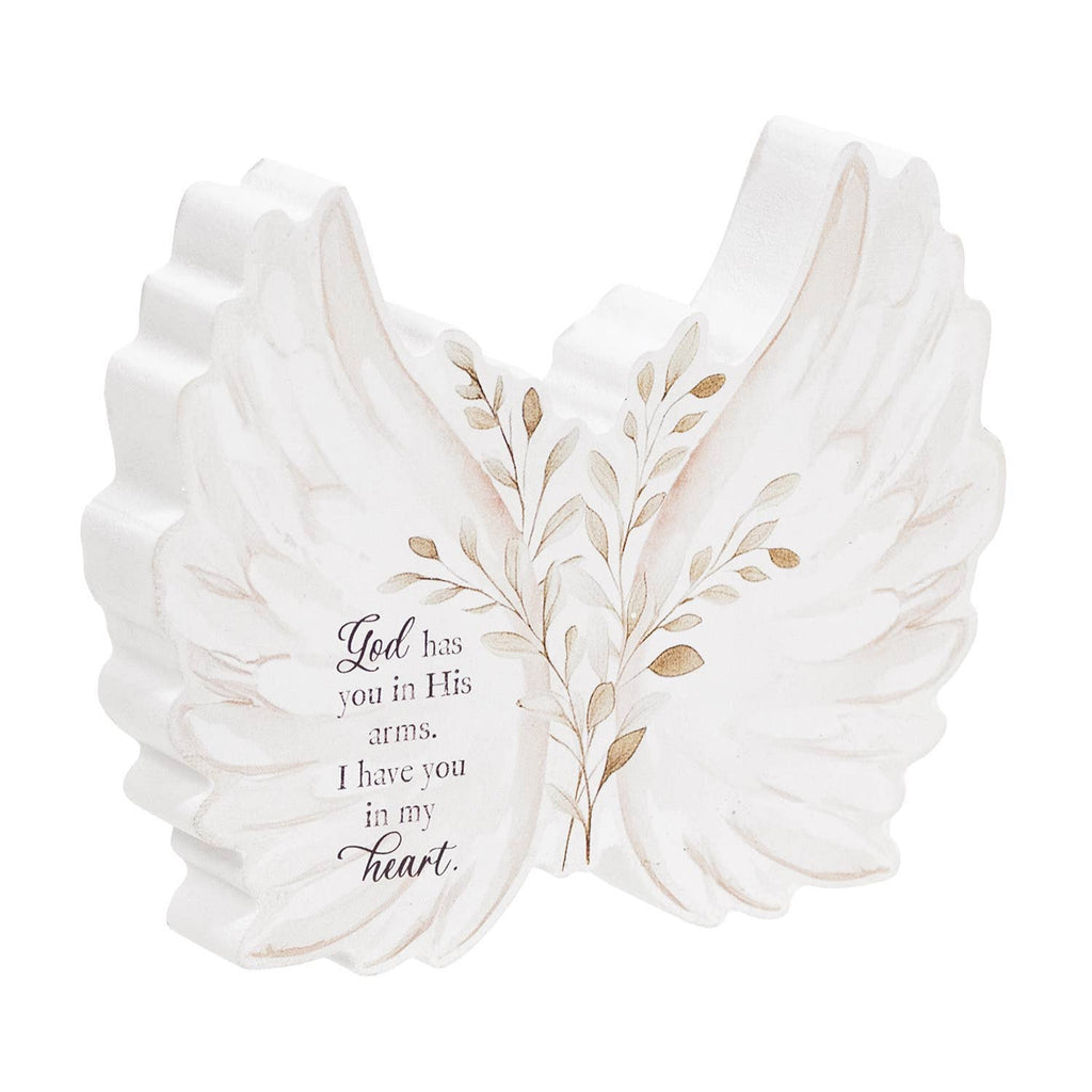 Comforting Words Angel Wing Sitter