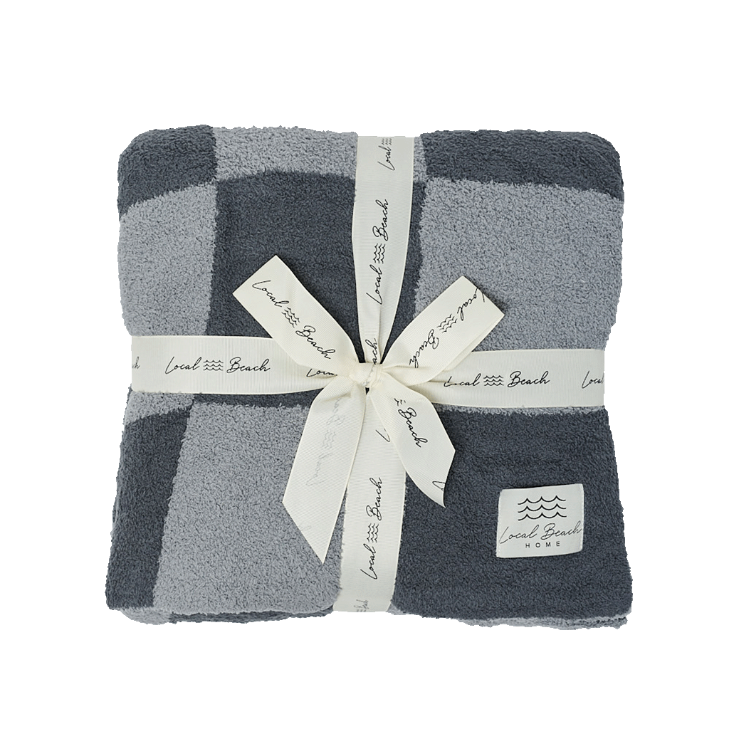 Checker Luxe Home Blanket