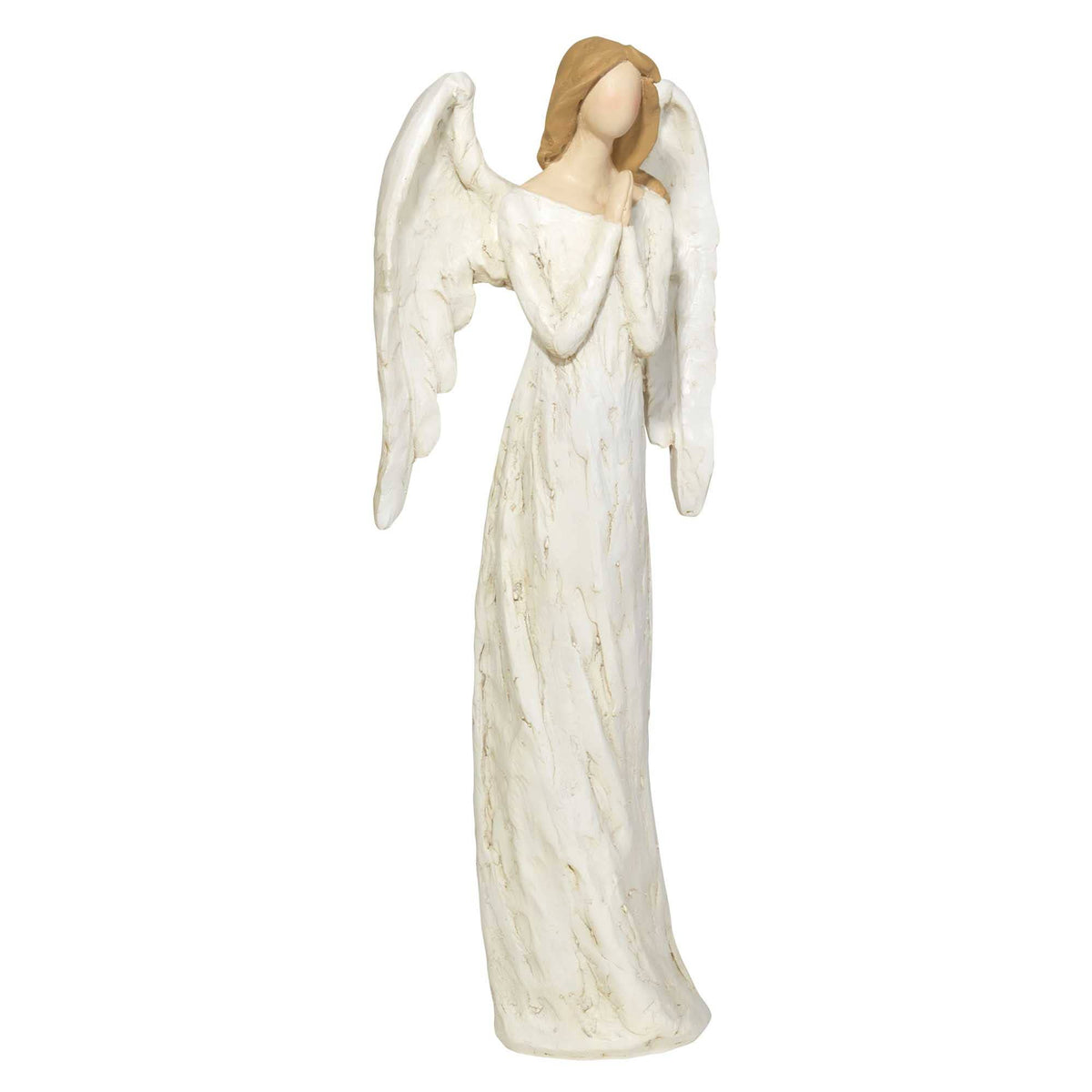 ANGEL PRAYING RSN 12"H