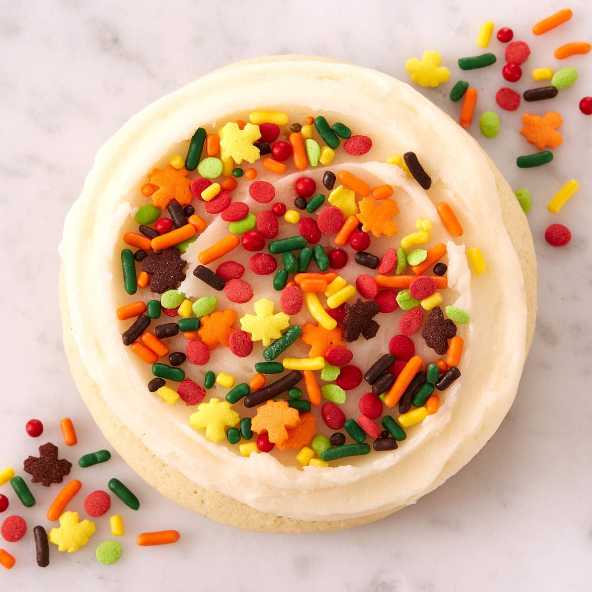 Finest Buttercream Iced Sugar Cookie & Leaf Sprinkles 2.25oz