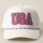 USA Patch Rope Trucker Hat