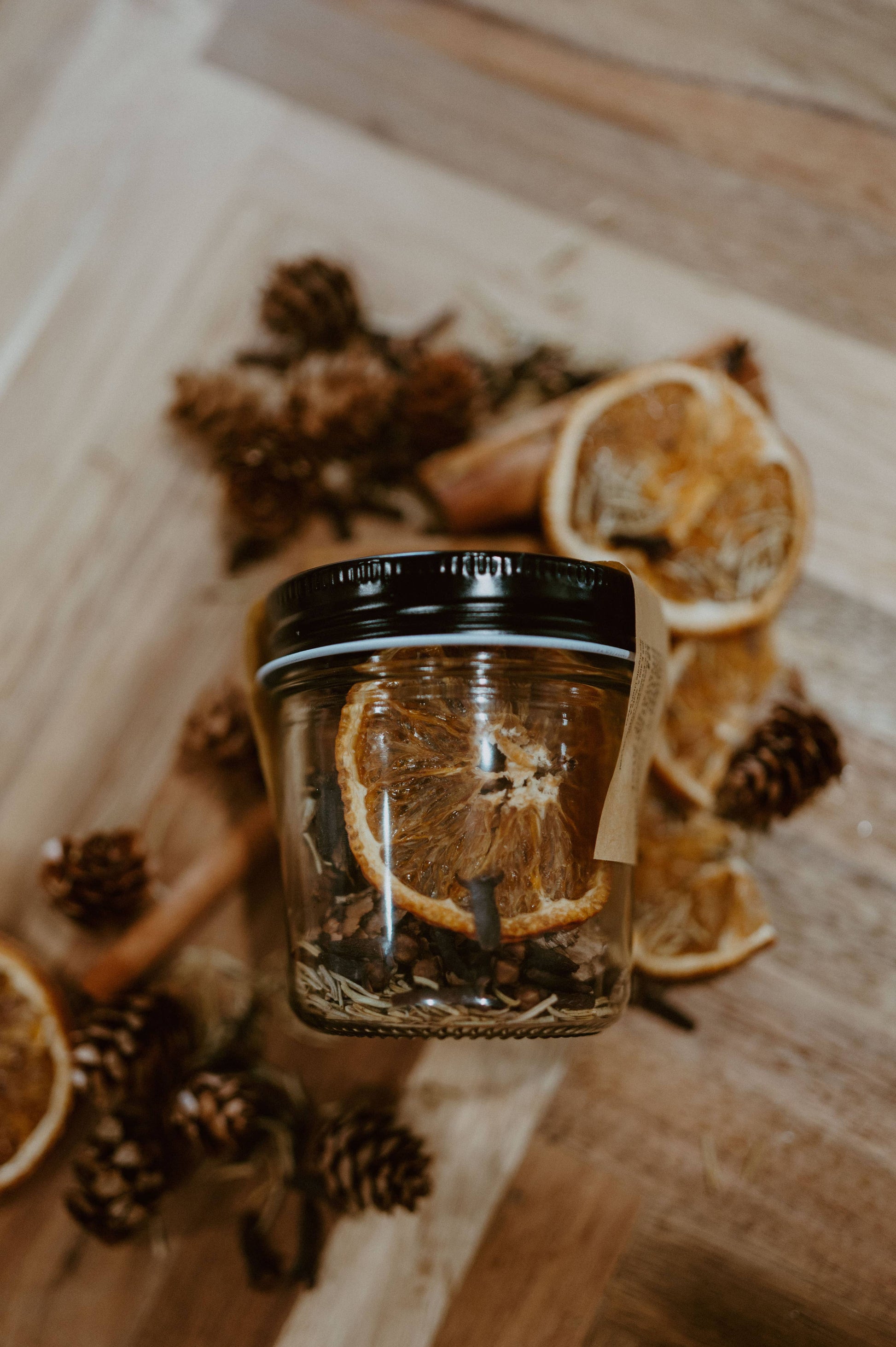 Christmas Simmer Pot, 6oz, Glass Jar