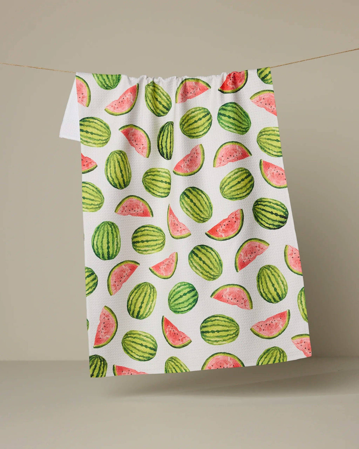 Melon Market Tea Towel