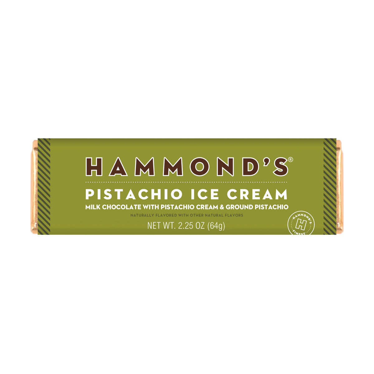 Candy Bar - Milk Chocolate - Pistachio Ice Cream - 2.25 oz