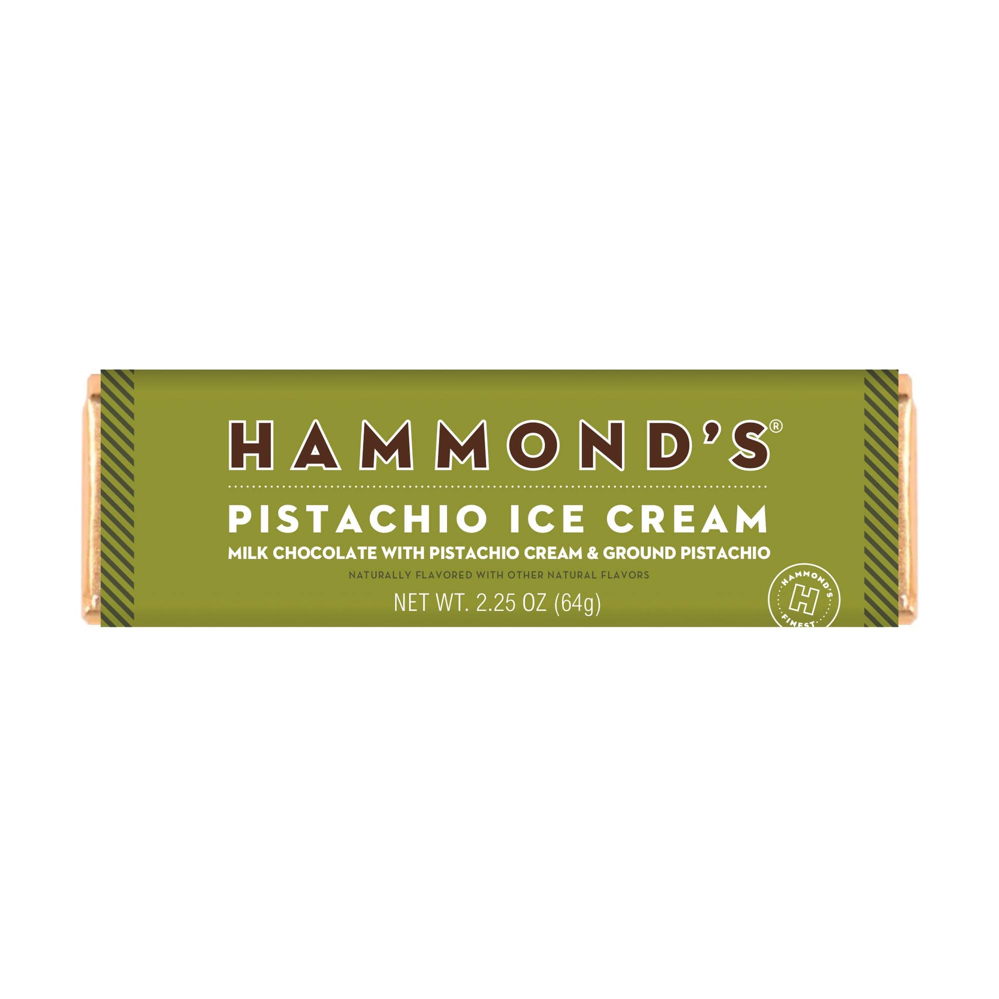Candy Bar - Milk Chocolate - Pistachio Ice Cream - 2.25 oz