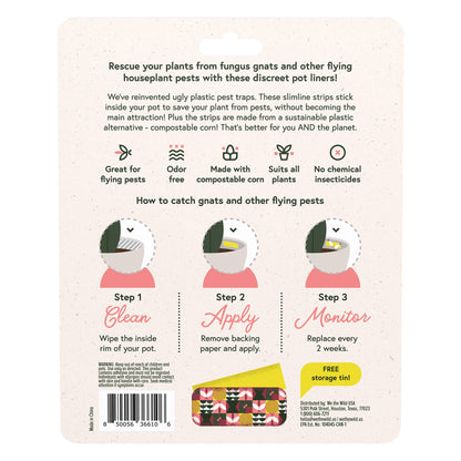 Gnat Sticky Traps with Tin Box 16 pk