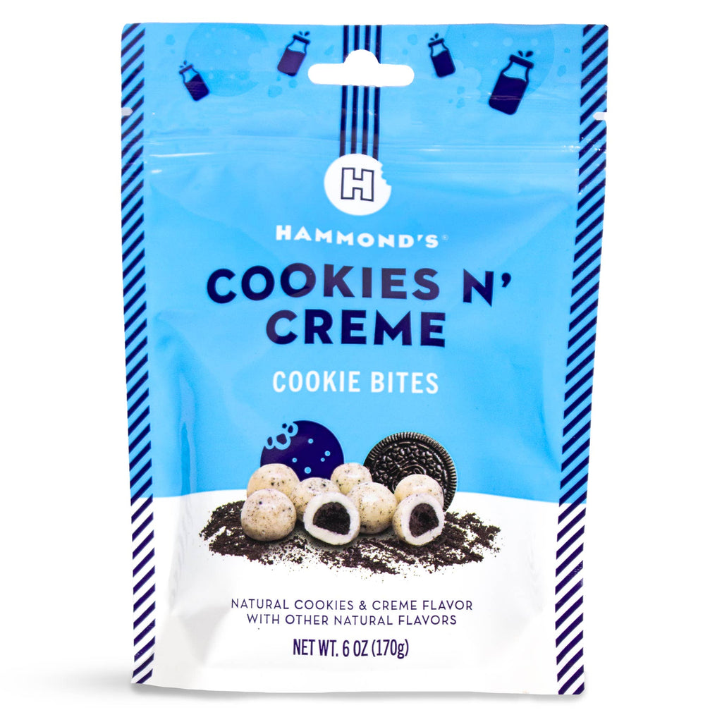 Cookie Bites - Cookies N' Creme - 6 oz Resealable Bag