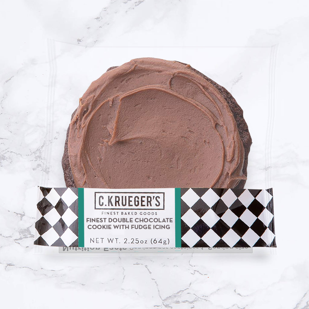Finest Double Chocolate Cookie with Fudge Icing 2.25oz
