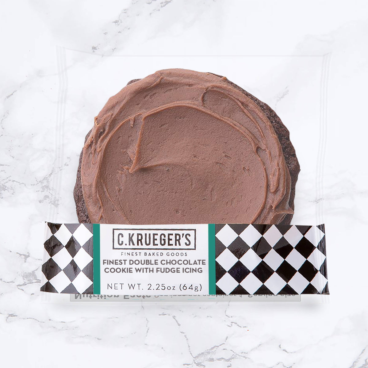 Finest Double Chocolate Cookie with Fudge Icing 2.25oz