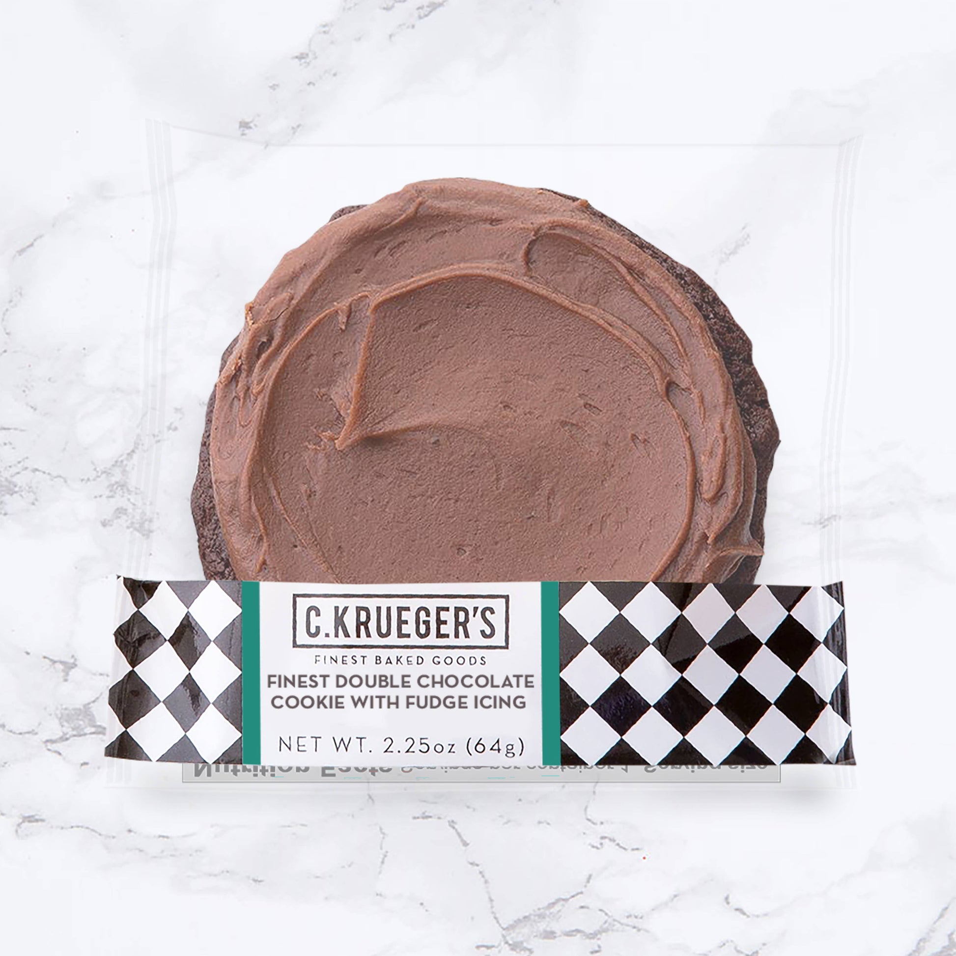 Finest Double Chocolate Cookie with Fudge Icing 2.25oz