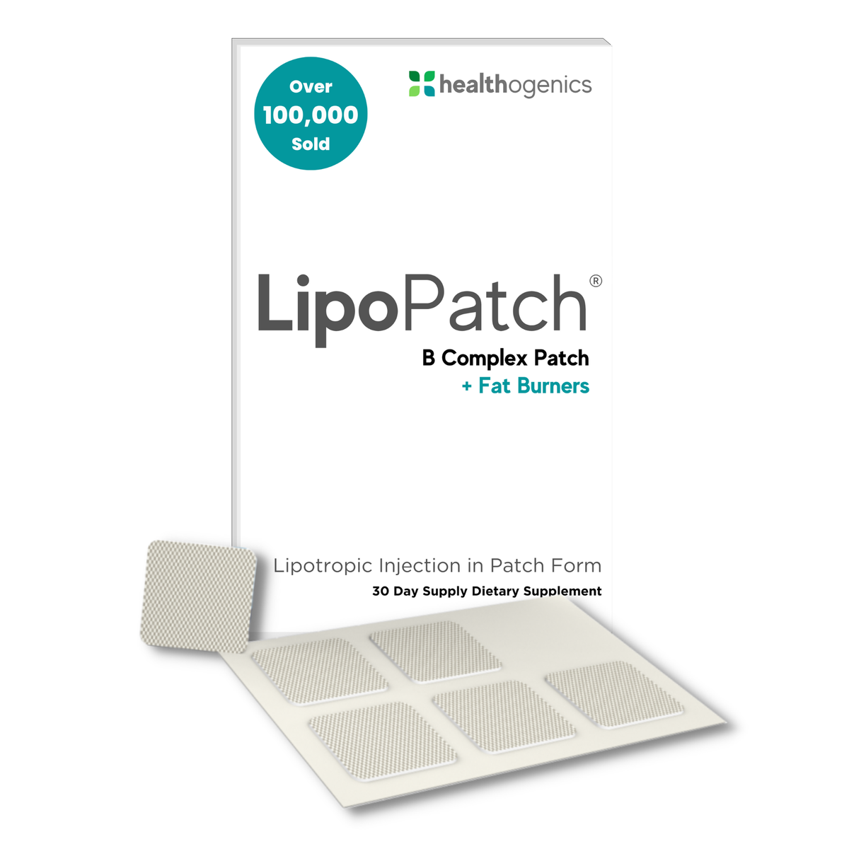 LipoPatch® Super MIC B12 Lipotropic Fat Burning Patches