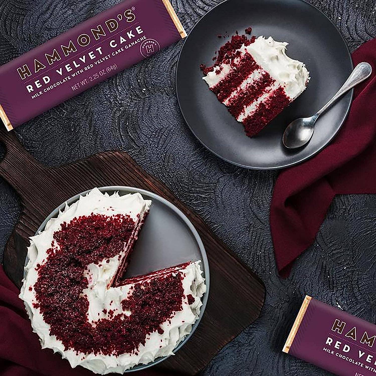 Candy Bar - Milk Chocolate - Red Velvet Cake - 2.25 oz