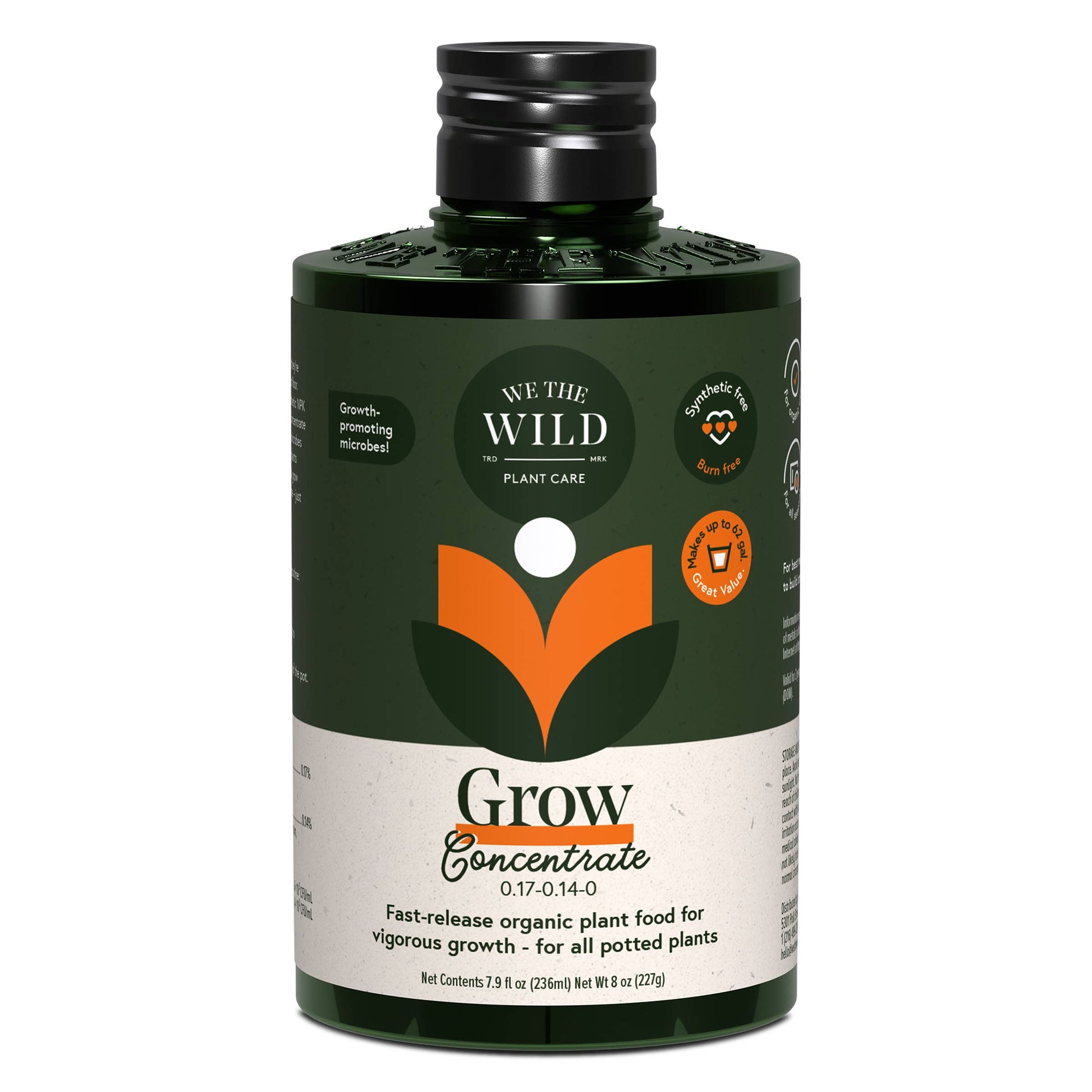 Grow Organic Plant Food Concentrate 8 oz