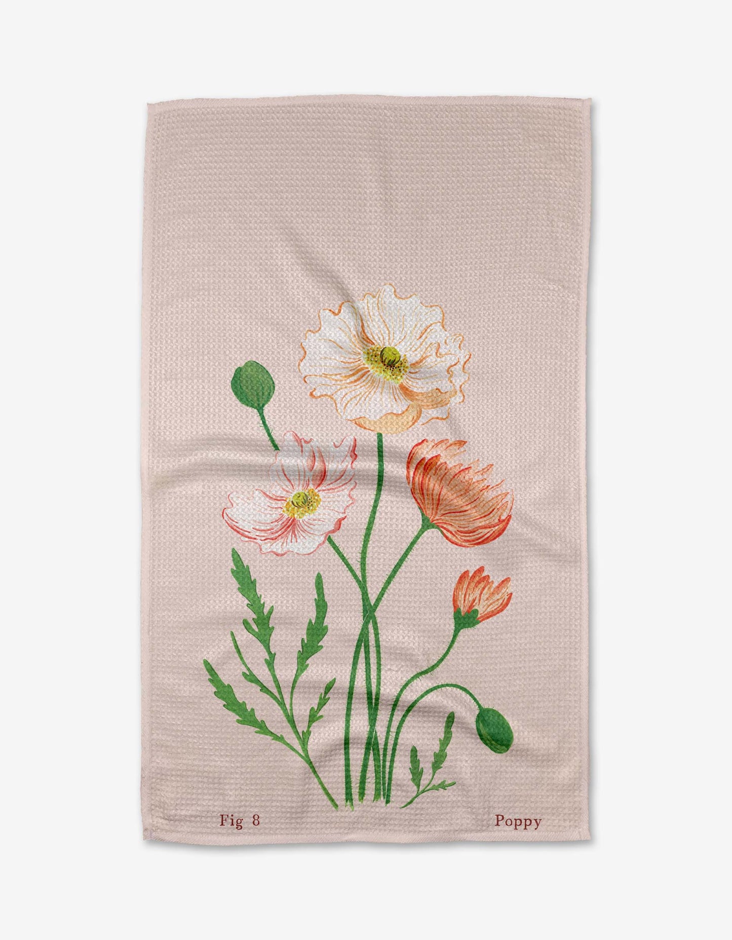 August Poppy Tea Towel