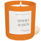 Spooky Season Soy Candle - Orange Matte Jar - 15 oz (Cozy Season)