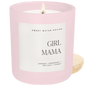 Girl Mama Soy Candle - Pink Matte Jar - 15 oz