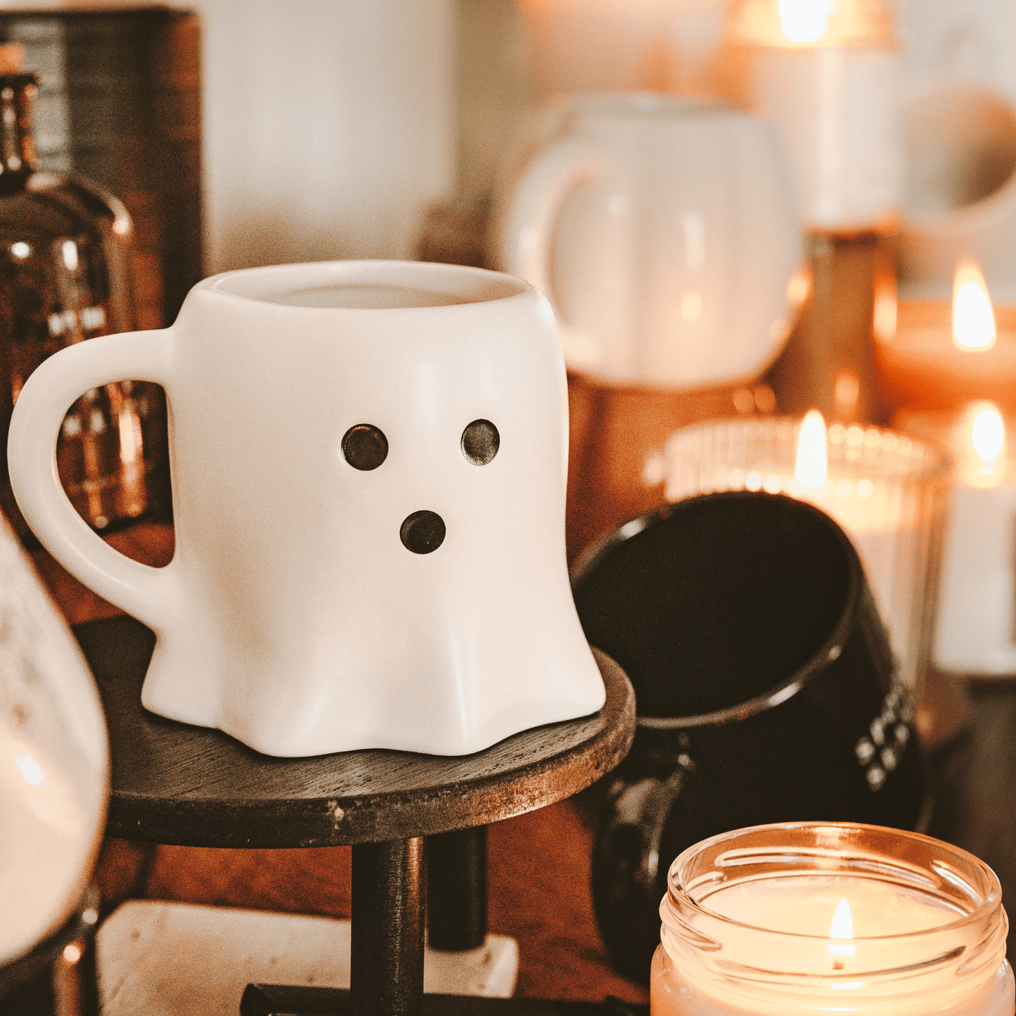 Ghost Face 12 oz Figural Coffee Mug