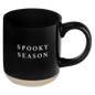 Spooky Season 14 oz Black Stoneware Coffee Mug