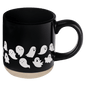 Ghosts 14 oz Black Stoneware Coffee Mug