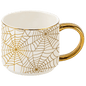 Spiderwebs 14 oz Gold Handle Coffee Mug