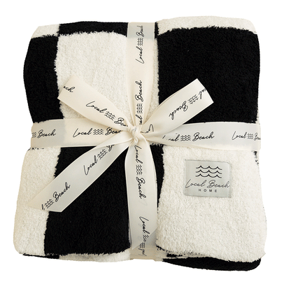 Checker Luxe Home Blanket