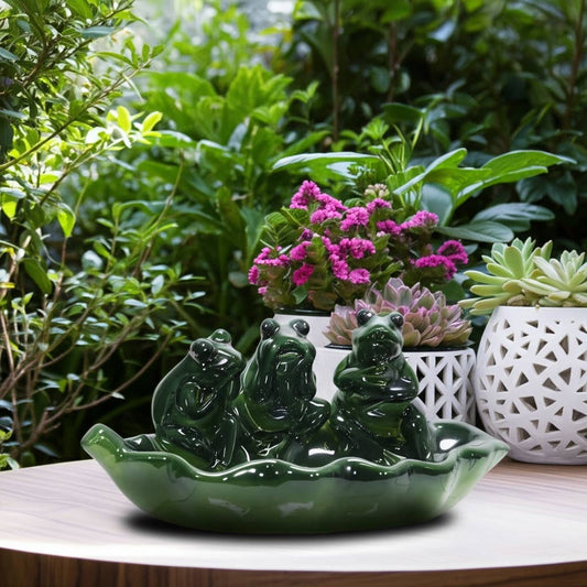Frog Bird Feeder