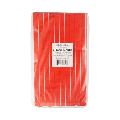 Pinstripe Dinner Napkin Set