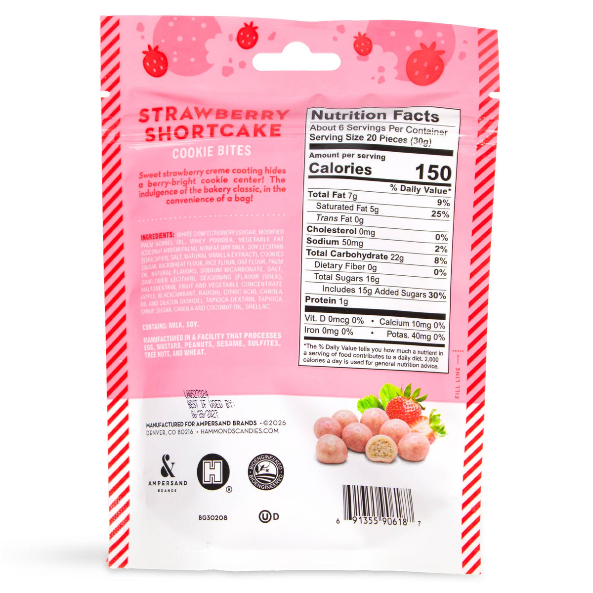 Strawberry Cookie Bites